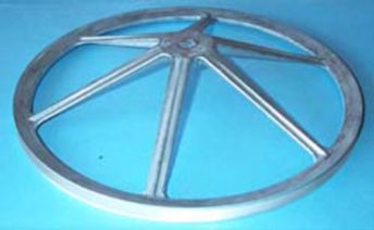 Poli da correia  Ardo, Merloni 268001600, 51002200, 400rpm, 15x10mm