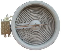 Resistência para placa vitrocerâmica Bosch, Balay, Siemens 289561, original 1200W (queimador pequeno)